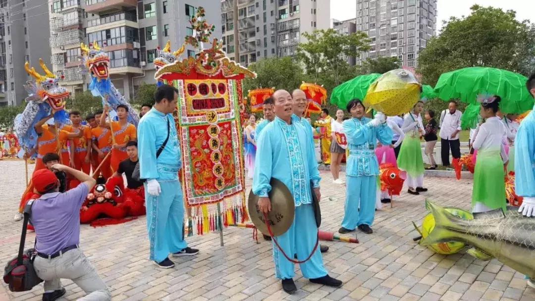广东非遗文化鱼灯笼表演,非遗表演深圳