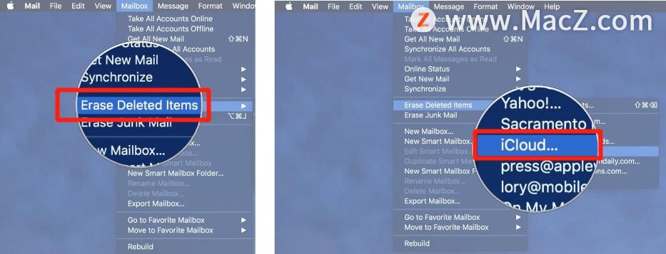 mac可用磁盘空间不足怎么释放,mac删除邮件占用空间