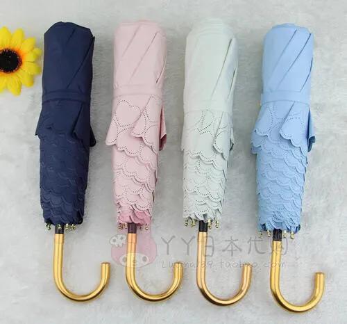 太阳伞夏天的必备款,迷你防晒雨伞韩国小清新晴雨两用