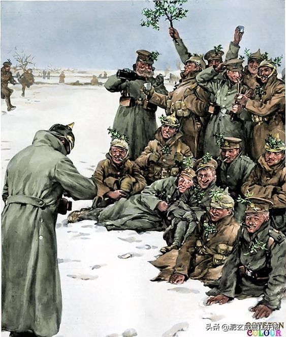 奇葩的停火，只因英德官兵想苟延残喘，不料造成圣诞节休战的由来