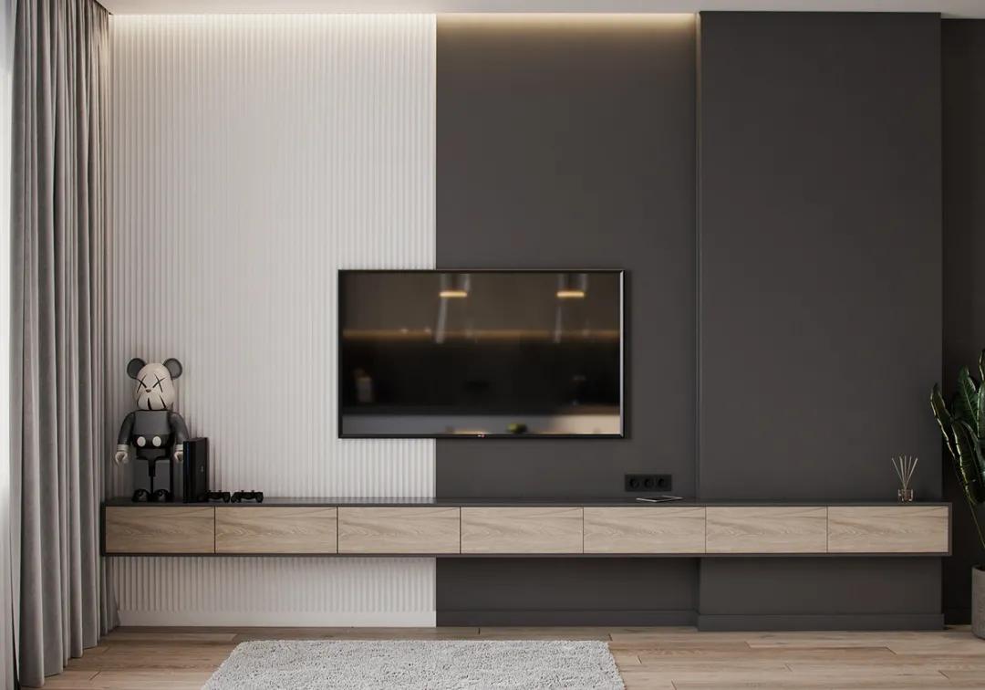 100款实用性电视背景墙,电视背景墙20款壁画