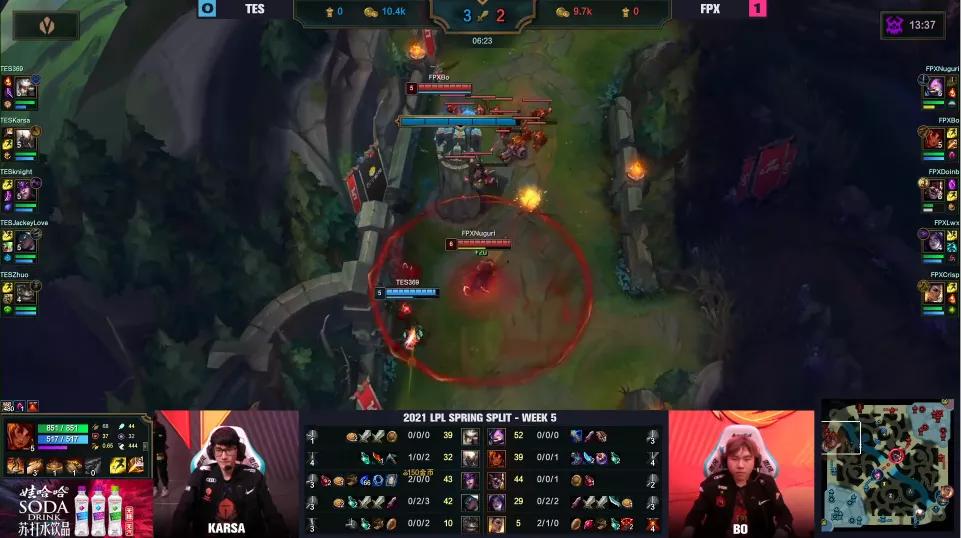 fpx2-1tes,今年的fpx有多强