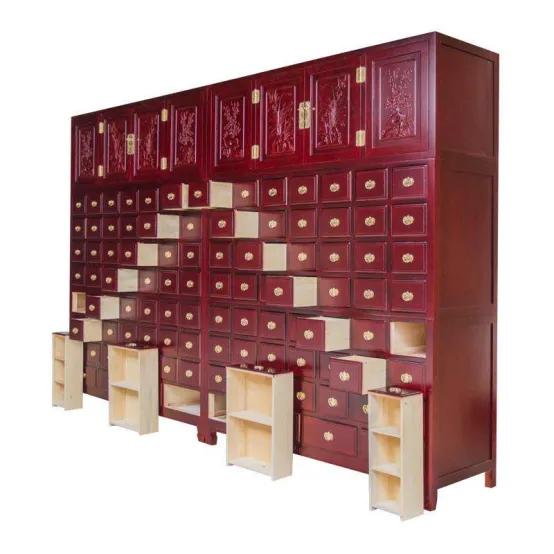 中药柜是实木的吗,质量好的实木中药柜