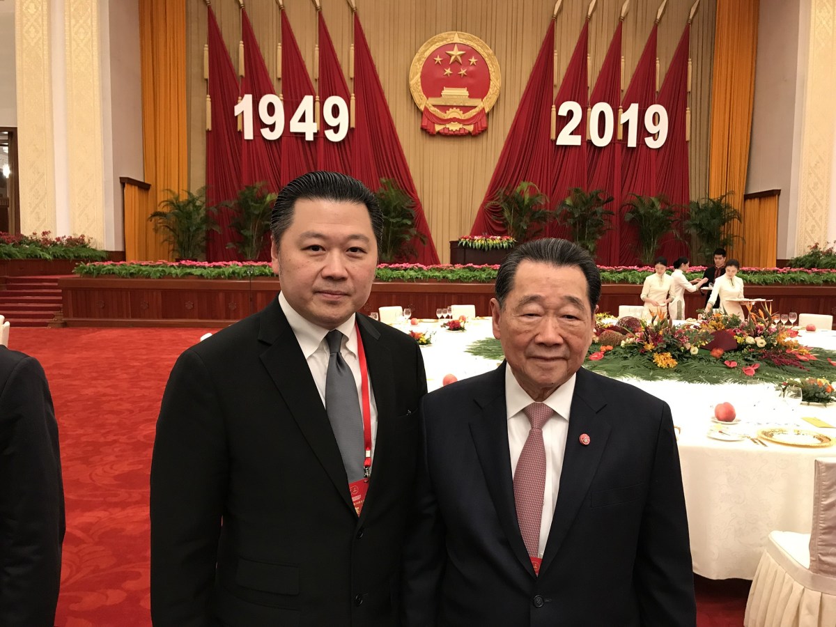 谢国民与国内关系,谢国民正大集团