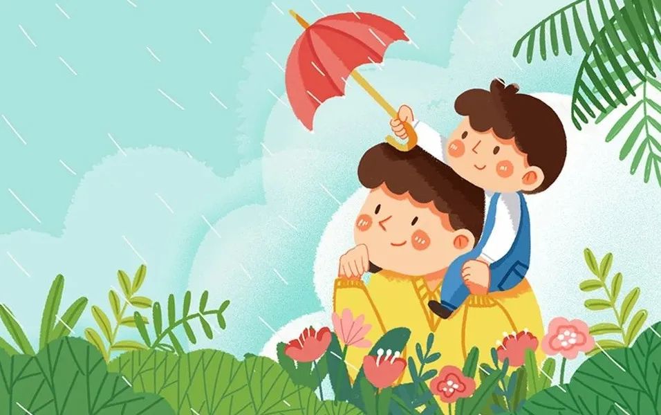 儿童画父亲节礼物,父亲节的奖杯儿童画