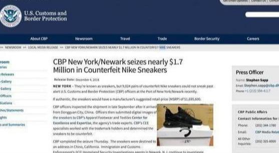 让每个人穿的起耐克球鞋的“莆田”，这次被美国官方重点打击了