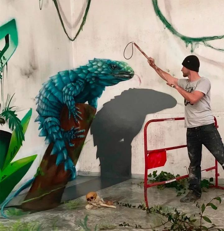 简单易学的3d墙绘,逼真3d立体墙绘