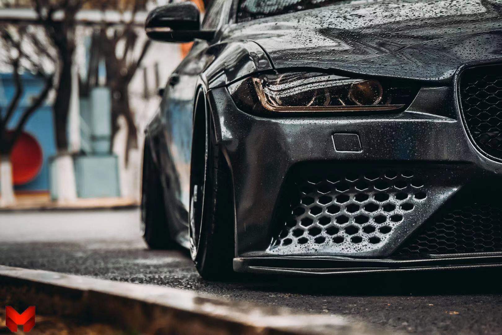 捷豹xe改装project8宽体,捷豹xe宽体