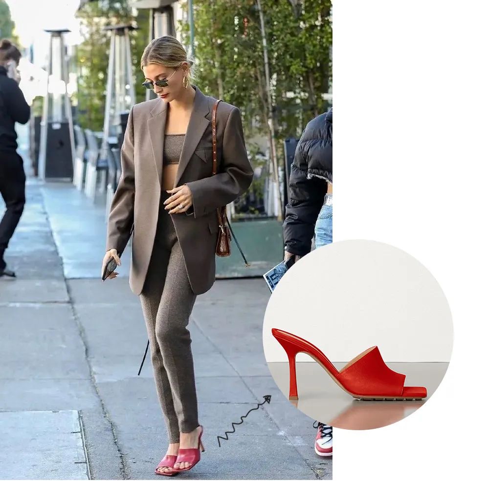 今年最流行的方跟凉鞋,又好看又好穿的凉鞋