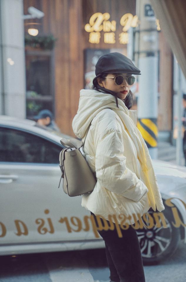 三木妈妈羽绒服最新穿搭,三木妈妈短款羽绒服