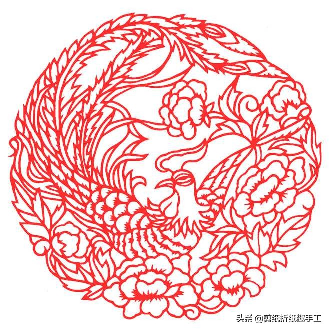 蝶恋花剪纸简单教程,剪纸手工教程蝴蝶图片