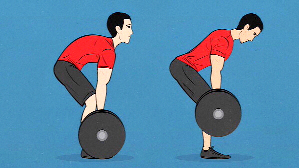 硬拉弓腰算成功吗,改善硬拉容易弓背的动作