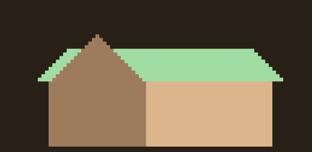 像素画房子,一看就会画的画是什么