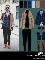 时尚穿搭手绘服装设计,纯手绘服装搭配设计稿