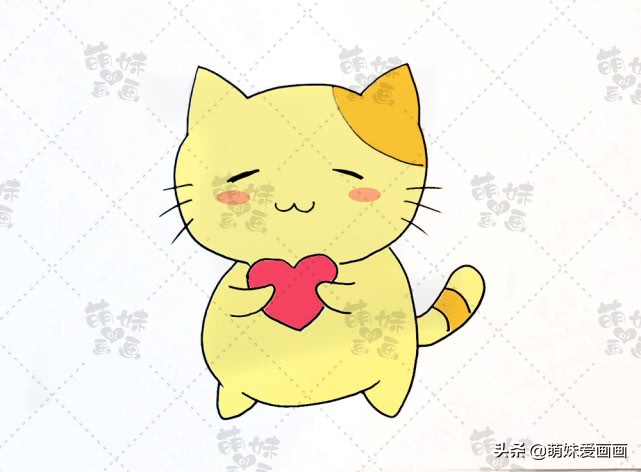 可爱柴犬简笔画,超可爱柴犬的简笔画