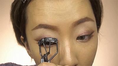 单眼皮狐狸眼妆画法日常,单眼皮大眼妆的画法步骤