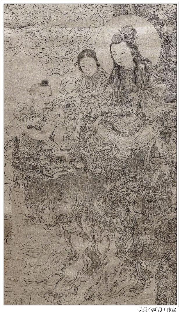 有幅清朝时期的人物画,晚清民国神仙人物画欣赏