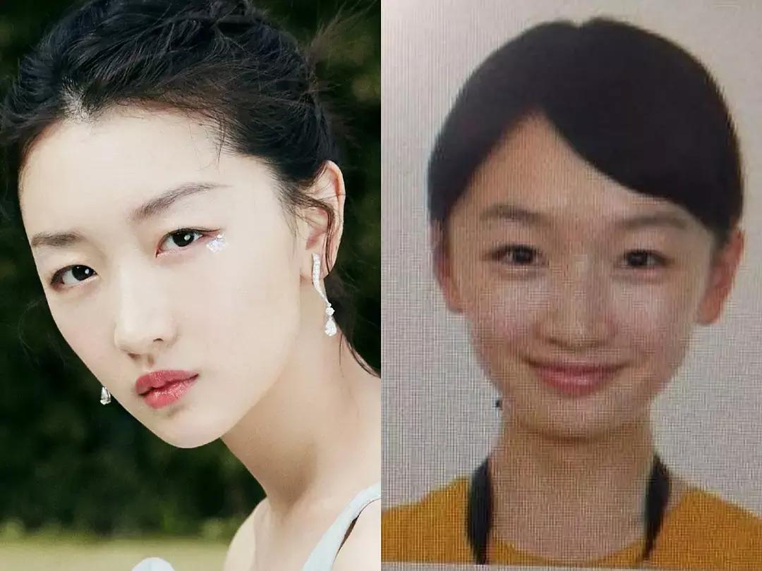 没整过容的女明星颜值对比,女星修图前后对比照