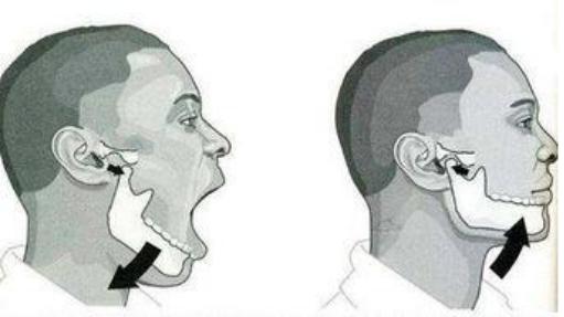 吃东西下巴嘎吱嘎吱的响,吃东西下巴咯吱咯吱响