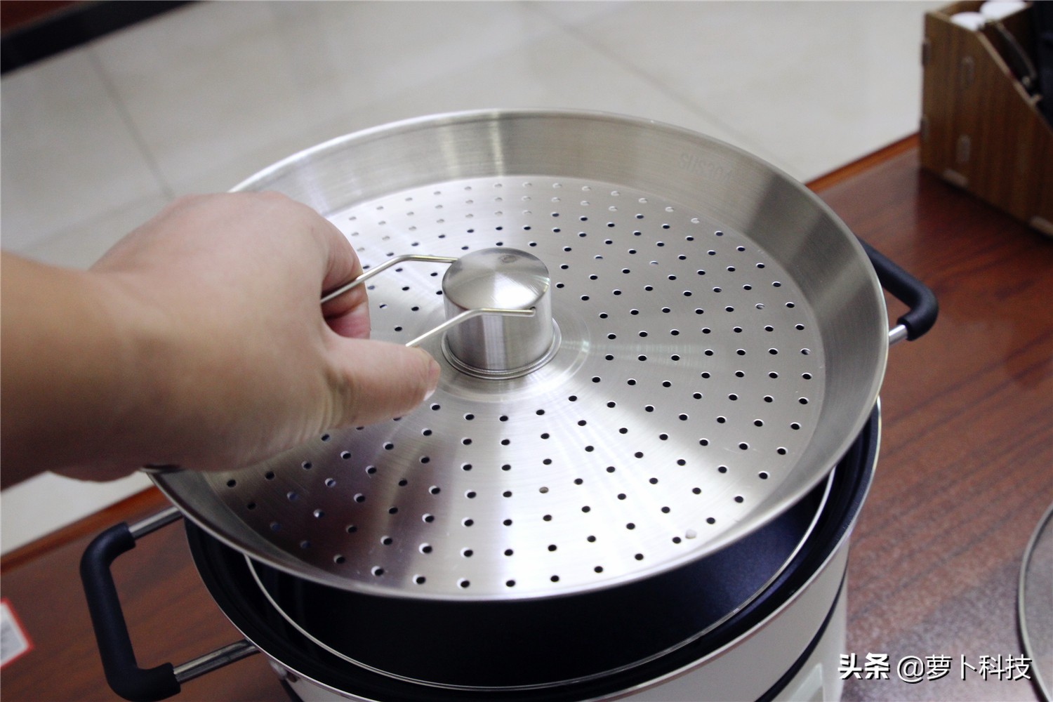 智能升降蒸饭锅,自动升降蒸饭一体锅