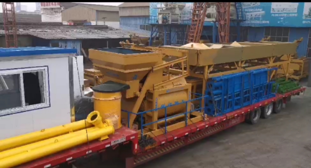 混凝土搅拌站的工作原理,移动式混凝土搅拌站施工现场建议