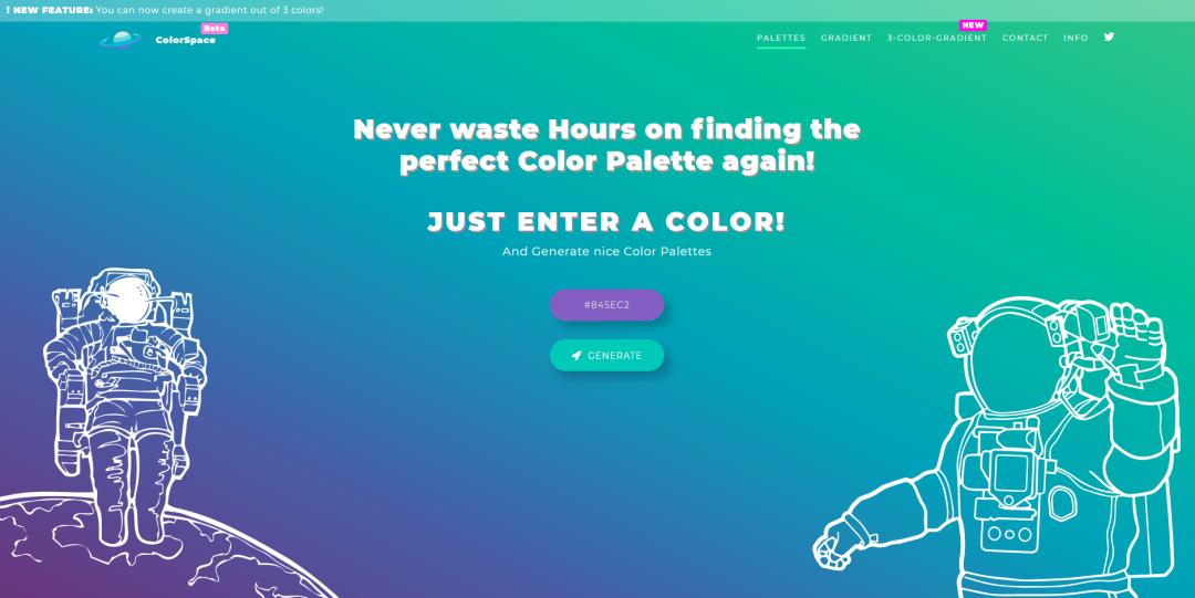 12个神仙配色网站，从此色彩搭配不求人