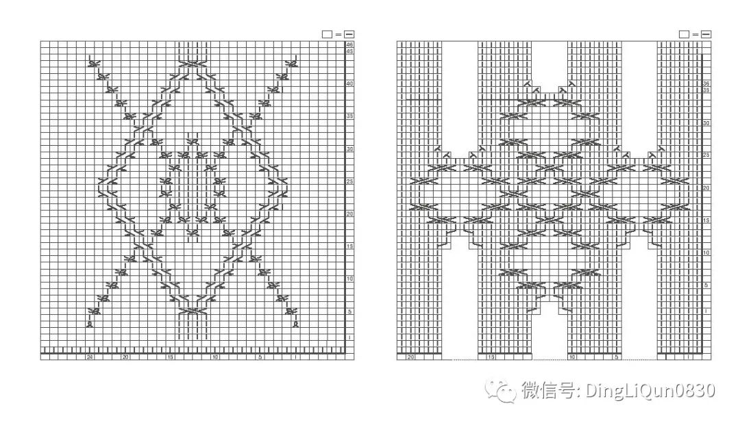 棒针编织飘窗垫图案图解,棒针编织小猴子图案图解