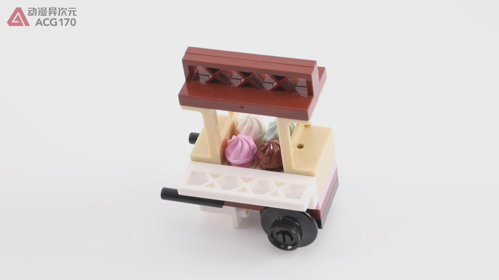 乐高积木创意百变系列,乐高积木9656旋转木马教程