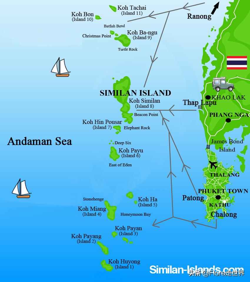 十大潜水胜地斯米兰,世界十大潜水圣地斯米兰