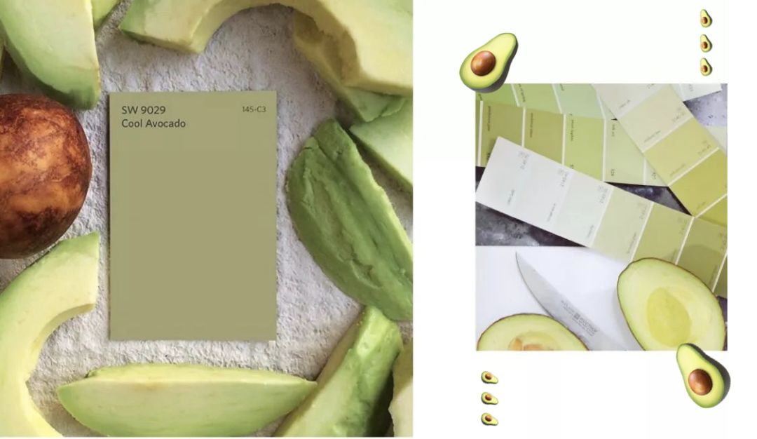 黑黄皮牛油果绿试色,清透显白裸色