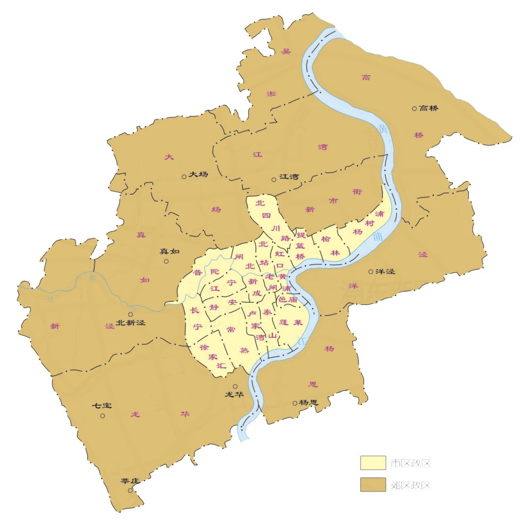 上海市行政区划地图,上海市行政区划地图高清版