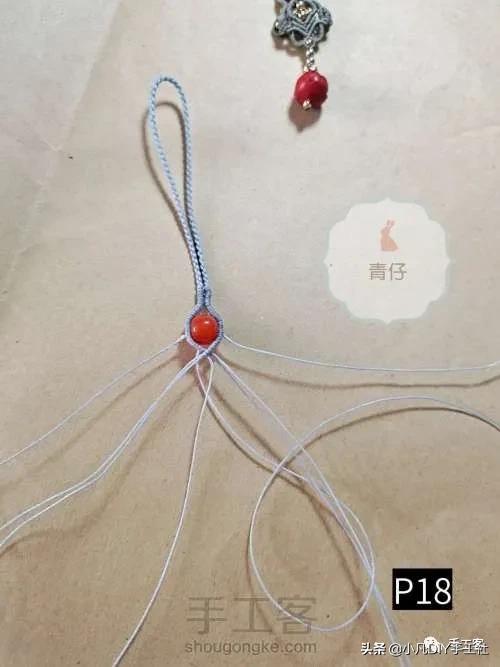 简单易学的手机链制作教程,手机链最新款教程