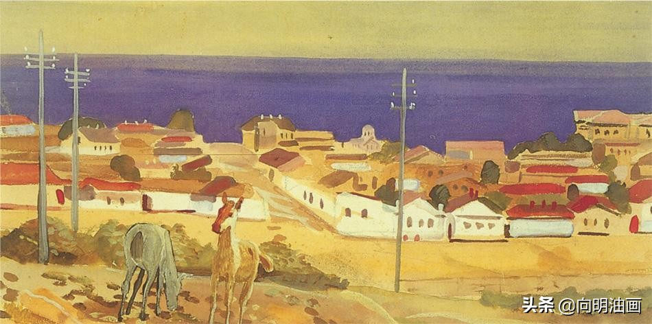 苏联人民艺术家,苏联画家亚历山大杰伊涅卡