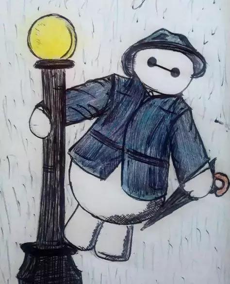 这些二次元，居然都和大白拥抱了