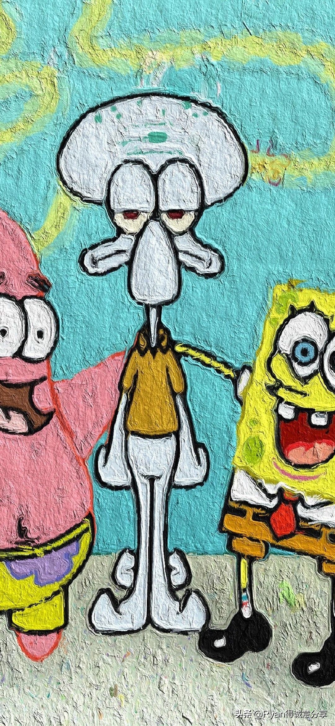 海绵宝宝詹韦连线壁纸,海绵宝宝壁纸桌面主题