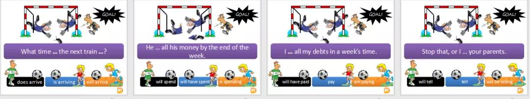 超赞英语语法学习PPT课件（九）！自带各种音效~有趣精美不要错过