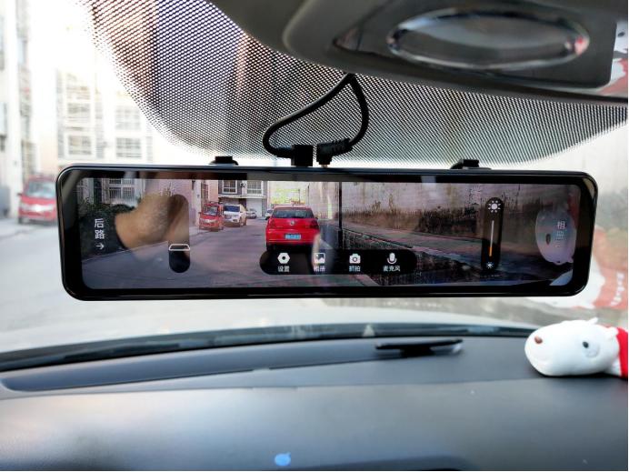盯盯拍e5行车记录仪操作演示,盯盯拍流媒体大屏行车记录仪e5