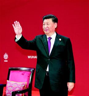 第七届世界军人运动会在武汉隆重开幕习*平近**出席开幕式并宣布运动会开幕