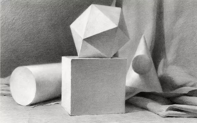 素描基础几何体圆柱体,零基础素描教程快速学会几何体