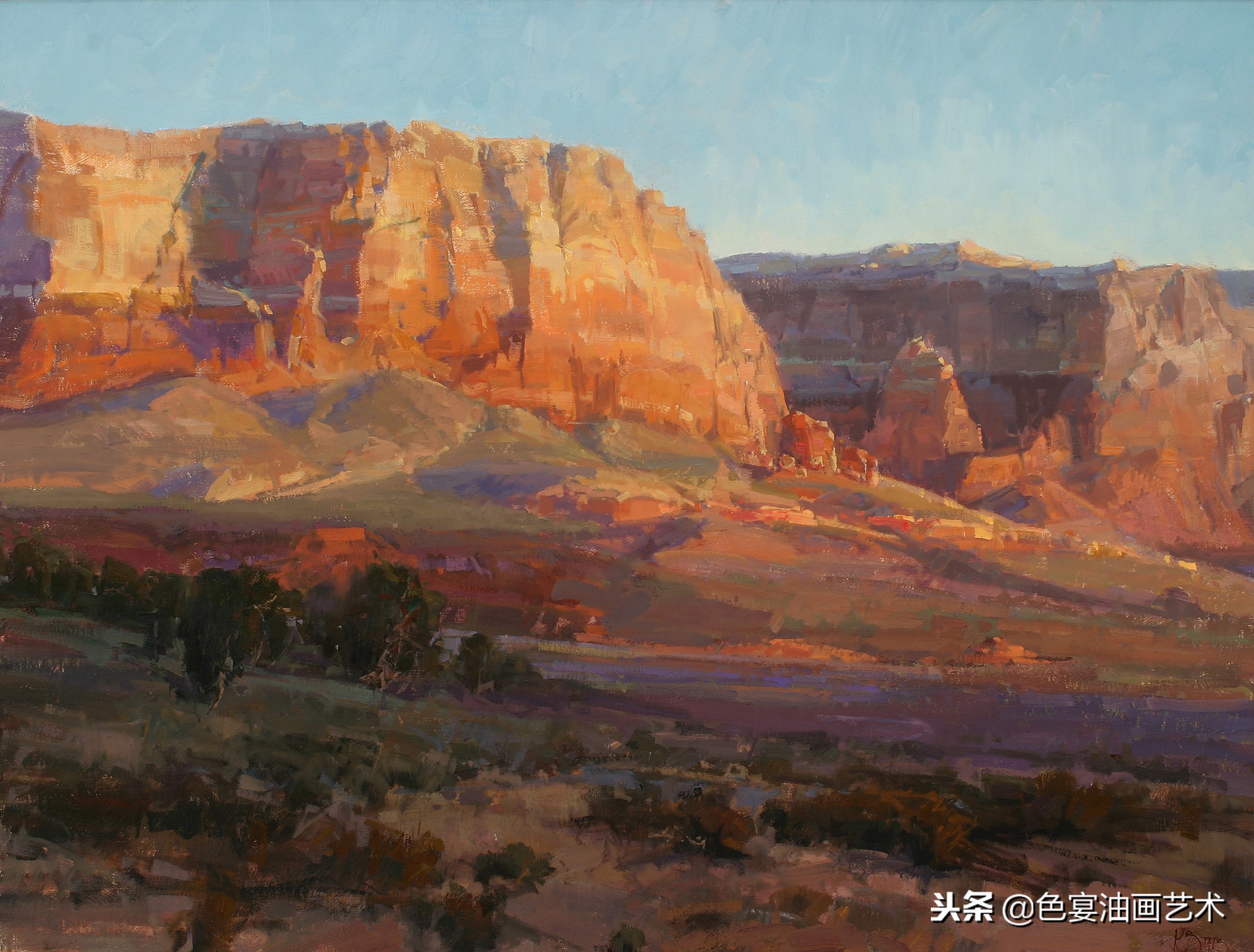 俄罗斯油画大师风景油画教程视频,油画大师油画风景创作教学视频