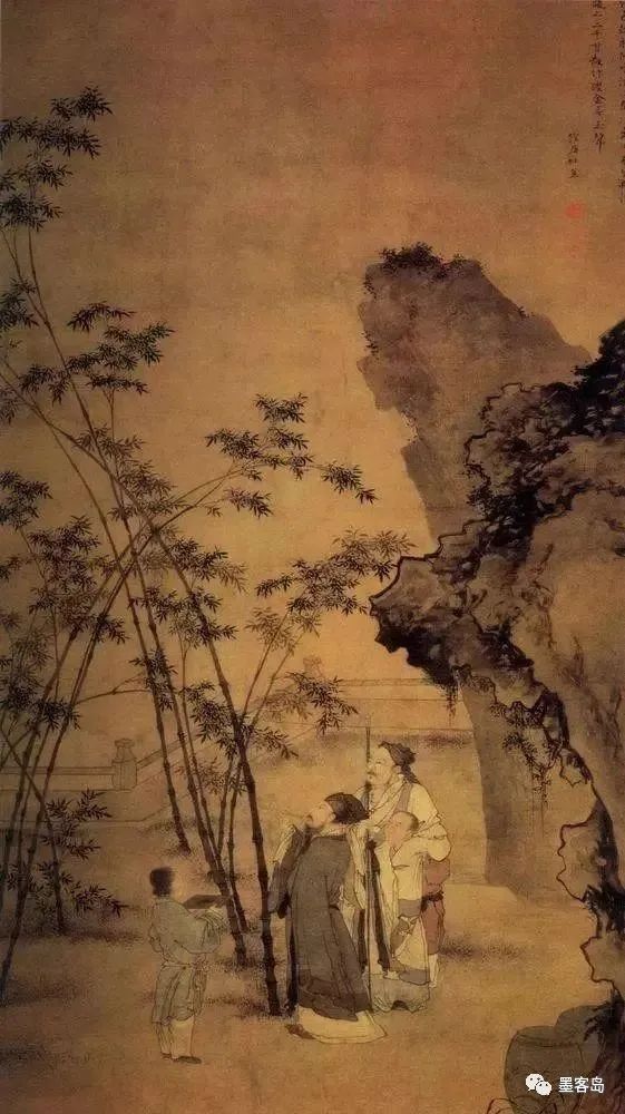 当代画墨竹大师的画,墨竹图绘画欣赏