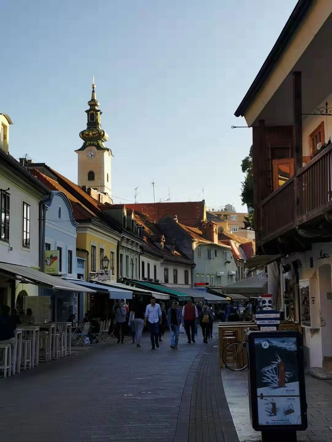 Day58：威尼斯→萨格勒布海一样蓝的有轨电车