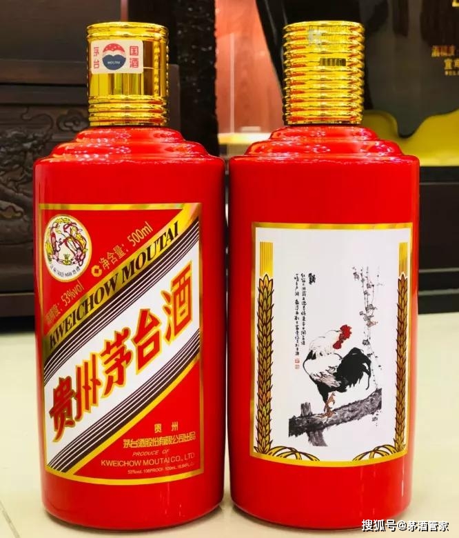 贵州茅台鸡年生肖酒几个版本,鸡年茅台真酒特征