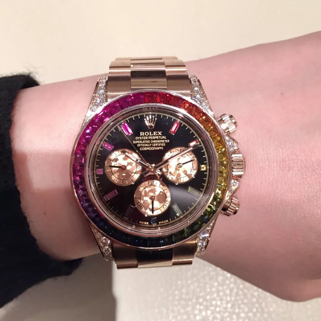 金表绿迪劳力士,劳力士绿水鬼手表难道不觉得丑吗