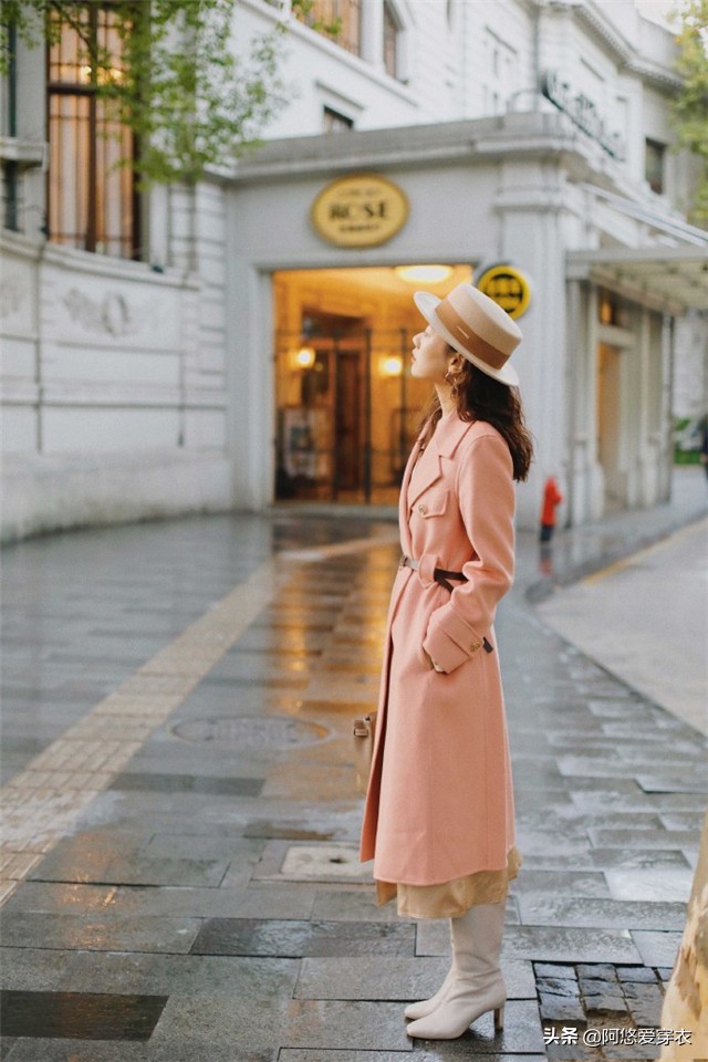 穿大衣配阔腿牛仔裤好看吗,大衣搭配细腿裤好看吗