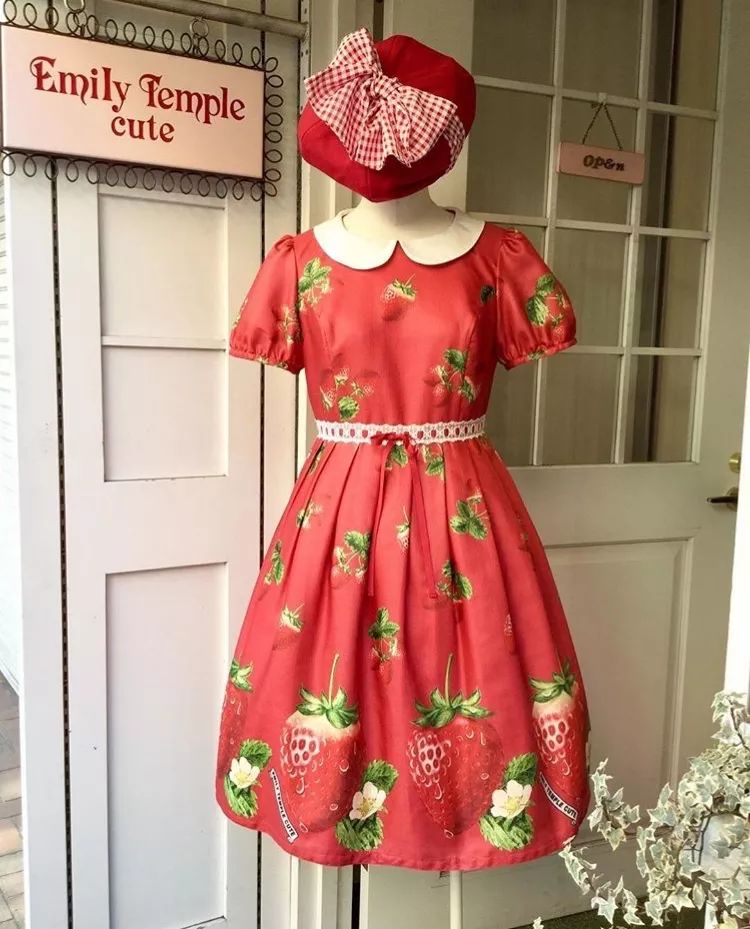 Lo娘最爱的草莓裙！连女神美沙子都疯狂种草