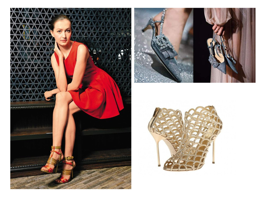 时尚潮品高跟鞋,女人味十足的高端鞋白色高跟鞋