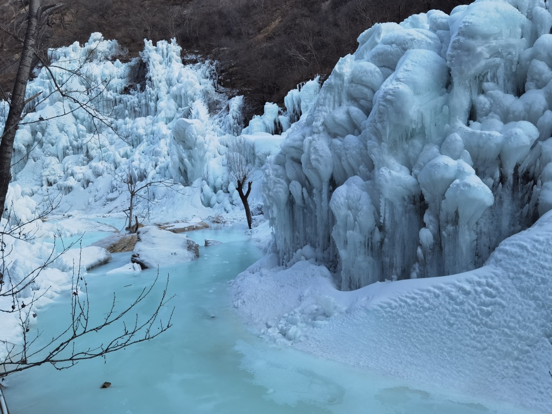 北京黑龙潭赏冰瀑,北京冰瀑攻略