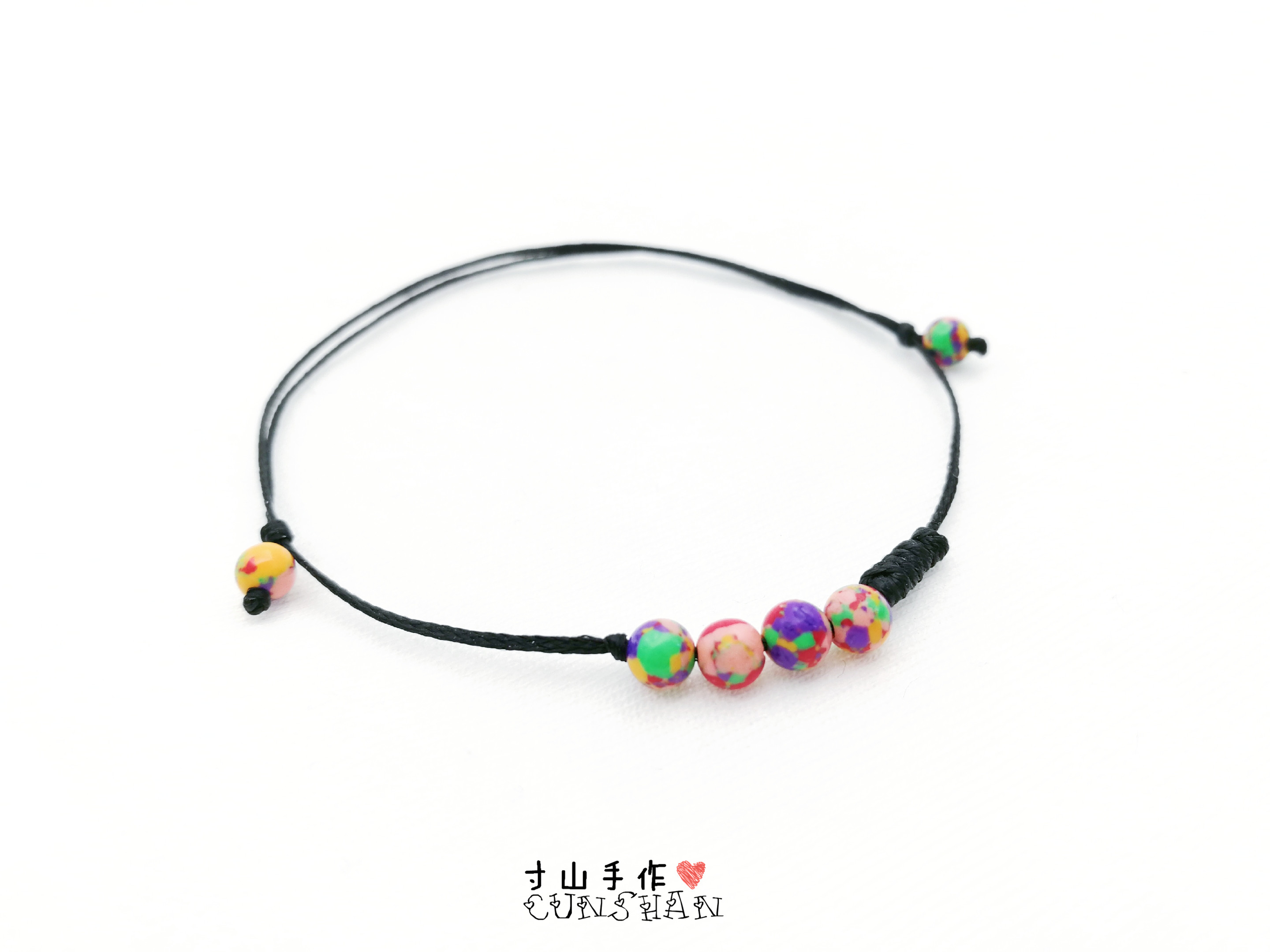 文玩手串的绳结怎么系,文玩手串绳子十字结打结方法