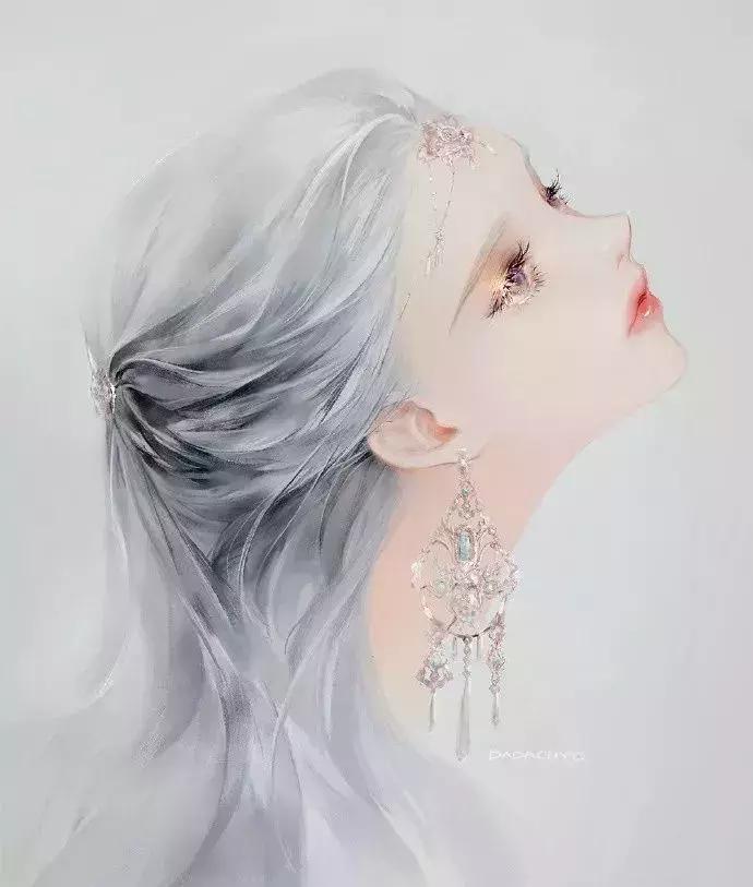 好看的仙女插画,唯美的韩国风插画